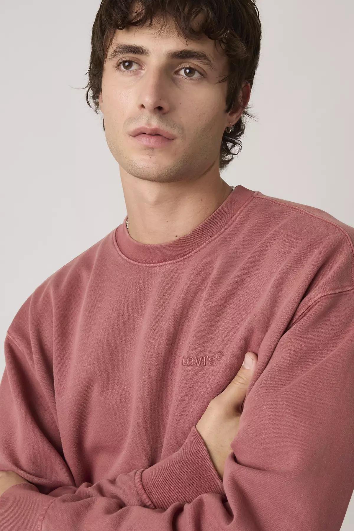 Levi's Relaxed Fit Kesimli Authentic Bisiklet Yaka Sweatshirt-A9244-0041 - Levi's - A9244-0041