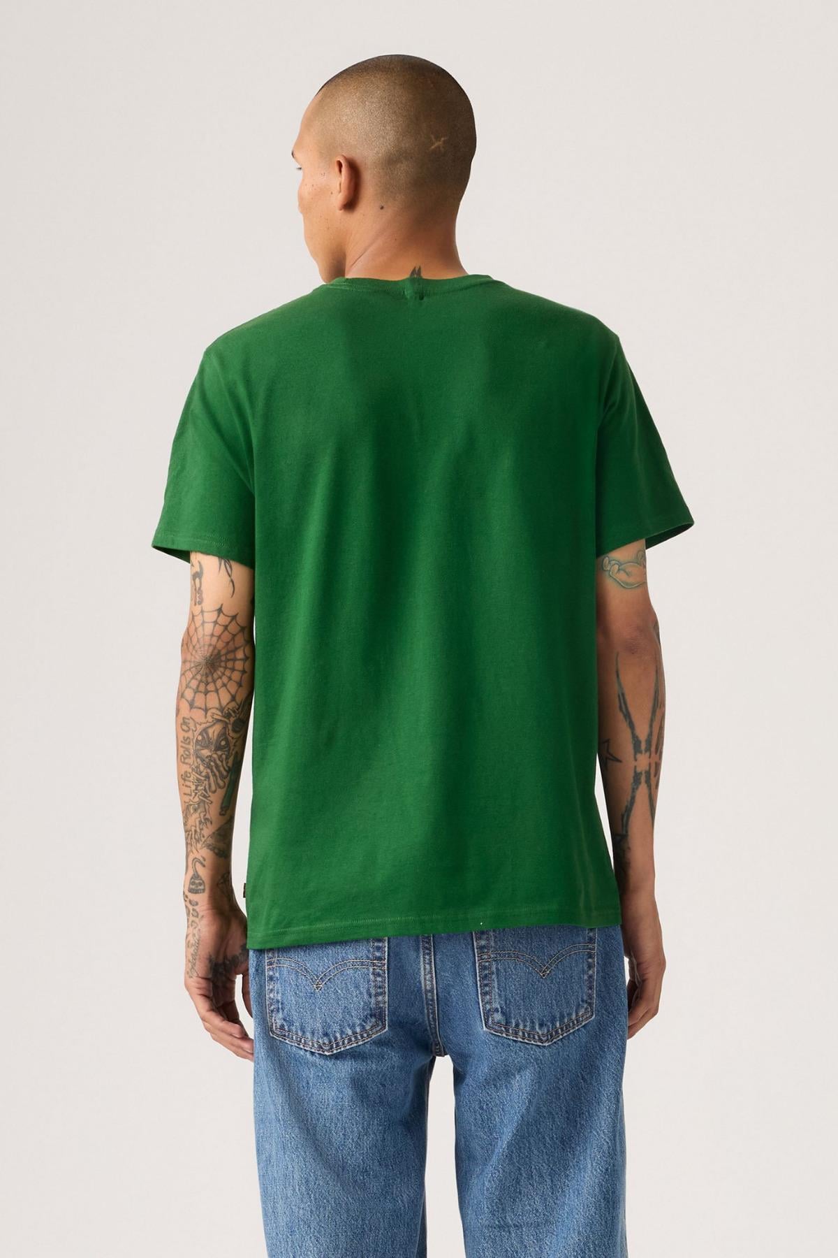 Levi's Relaxed Fit Tee Script Eden Yeşil Erkek T-Shirt - 16143-2442 - Levi's - 16143-2442