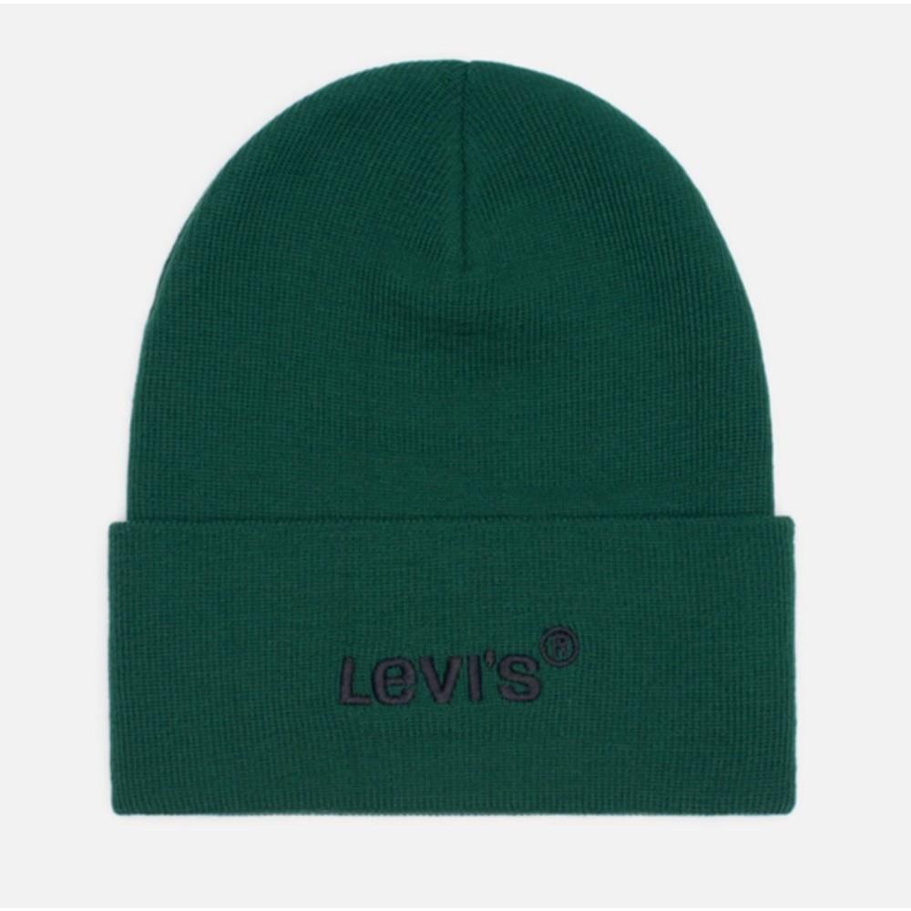 Levi's Unisex Wordmark Yeşil Bere - D5548-0008 - Levi's - D5548-0008