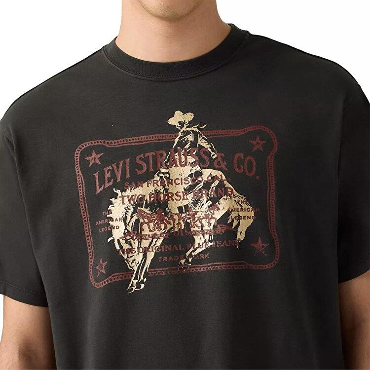 Levi's Vintage Fit Graphic Erkek Siyah Tişört-87373-0401 - Levi's - 87373-0401