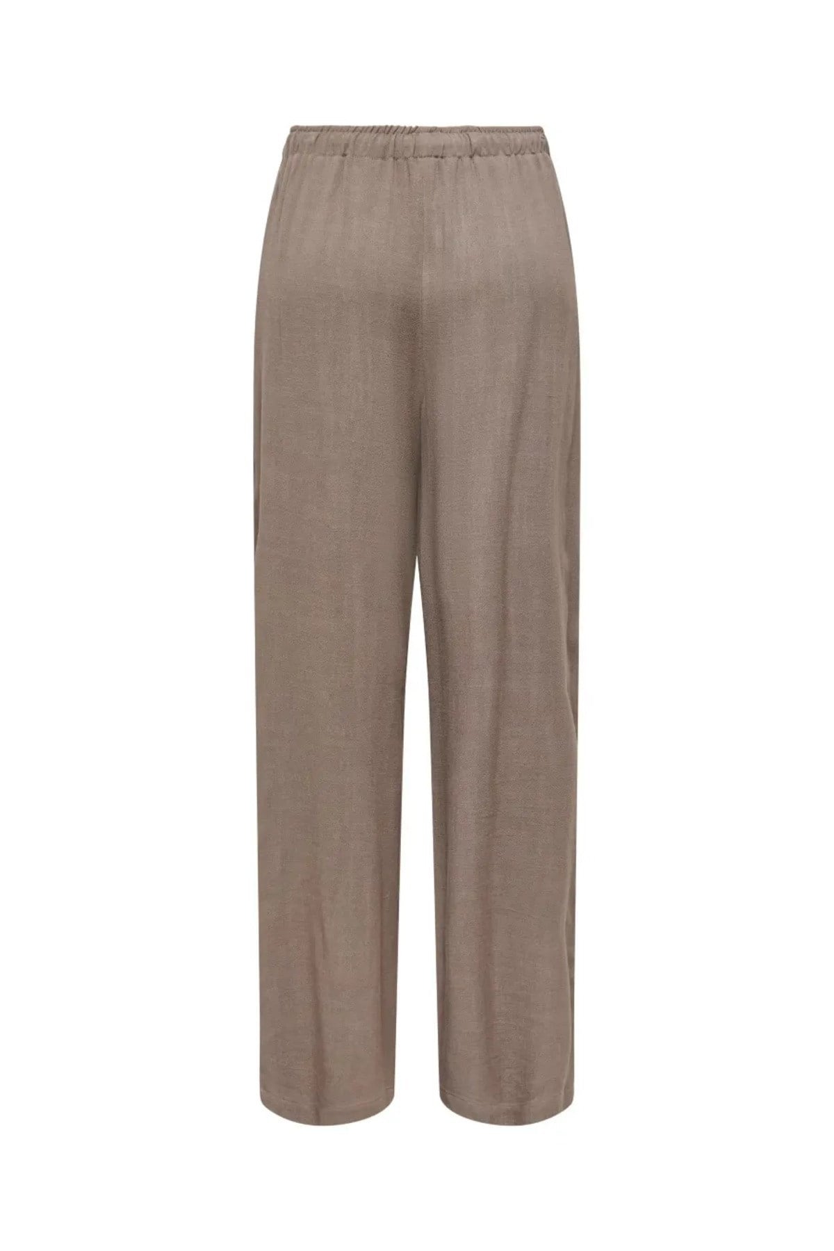 Only Açık Kahve Kadın Pantolon ONLSIESTA MW PULL-UP LINEN BL PNT N - 15322263 - Only - 15322263-2