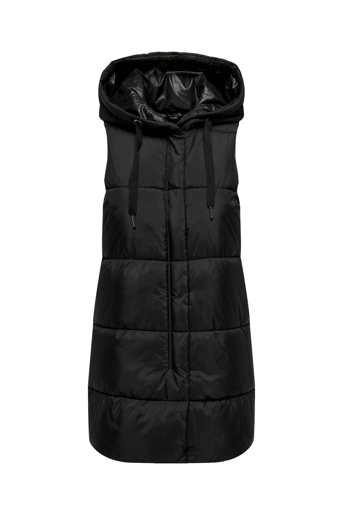 Only Asta Puffer Waistcoat Kadın Mont Uzun Şişme Yelek - 15300256-02 - Only - 15300256