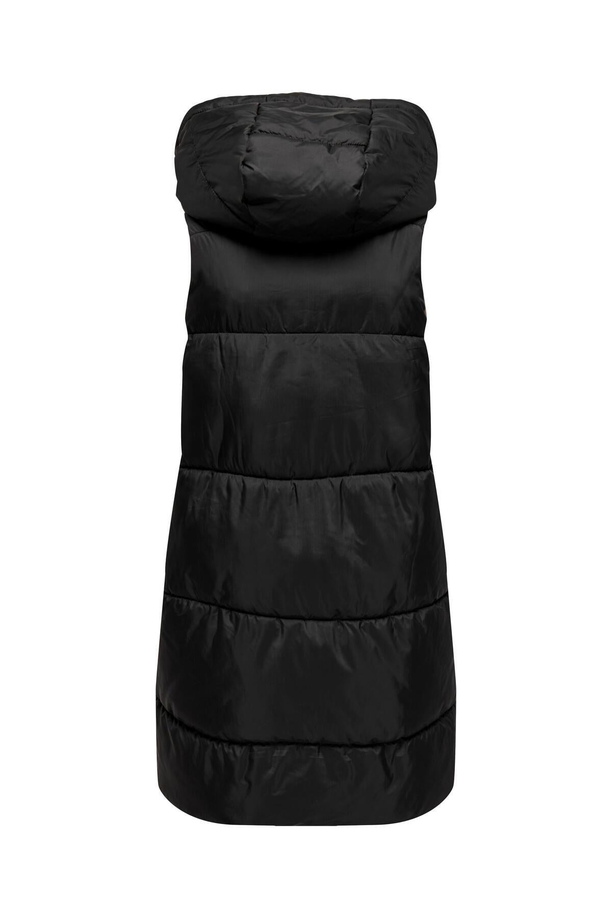 Only Asta Puffer Waistcoat Kadın Mont Uzun Şişme Yelek - 15300256-02 - Only - 15300256