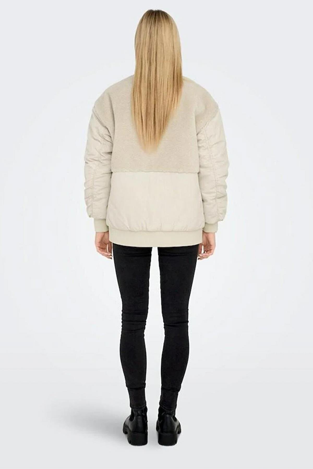 Only Emmy Fleece Bomber Günlük Kadın Ceket Mont - 15292801 - Only - 15292801