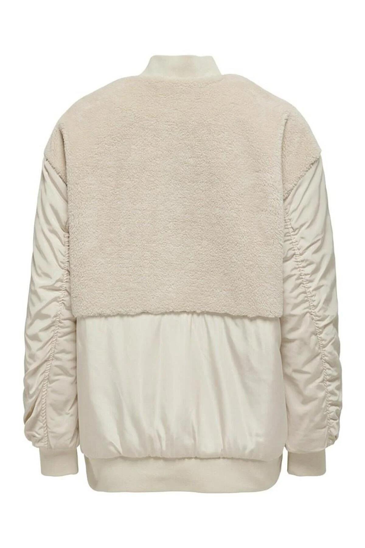 Only Emmy Fleece Bomber Günlük Kadın Ceket Mont - 15292801 - Only - 15292801