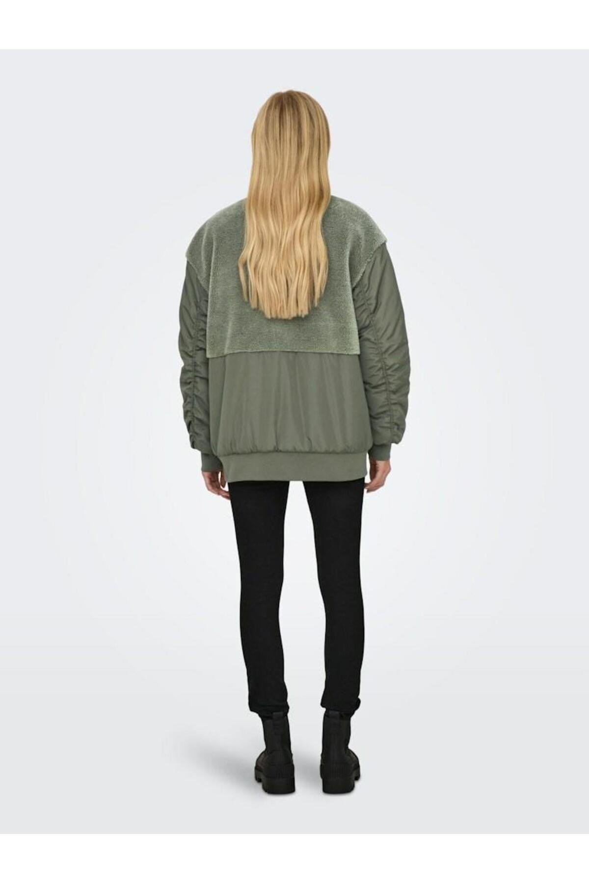 Only Emmy Fleece Bomber Günlük Kadın Ceket Mont - 15292801 - Only - 15292801