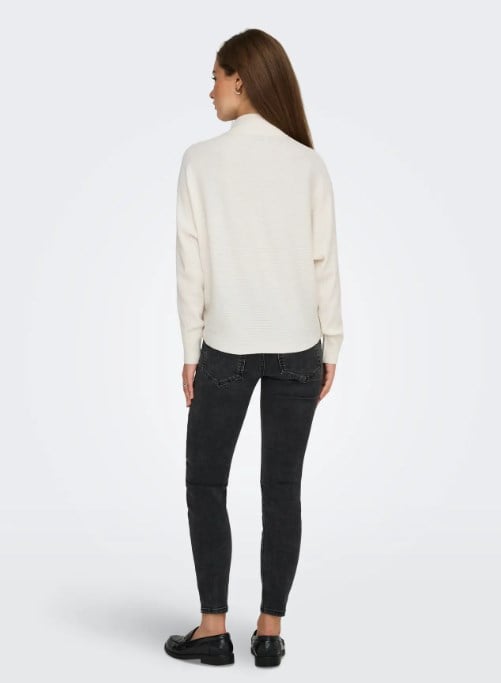 ONLY JDY KADIN JDYPRİME LİFE L/S KREM KAZAK-15351898 - Only - 15351898-K