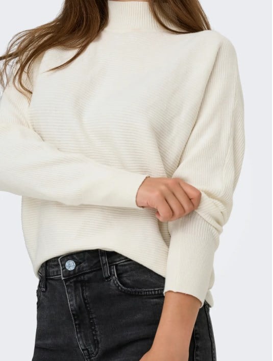 ONLY JDY KADIN JDYPRİME LİFE L/S KREM KAZAK-15351898 - Only - 15351898-K