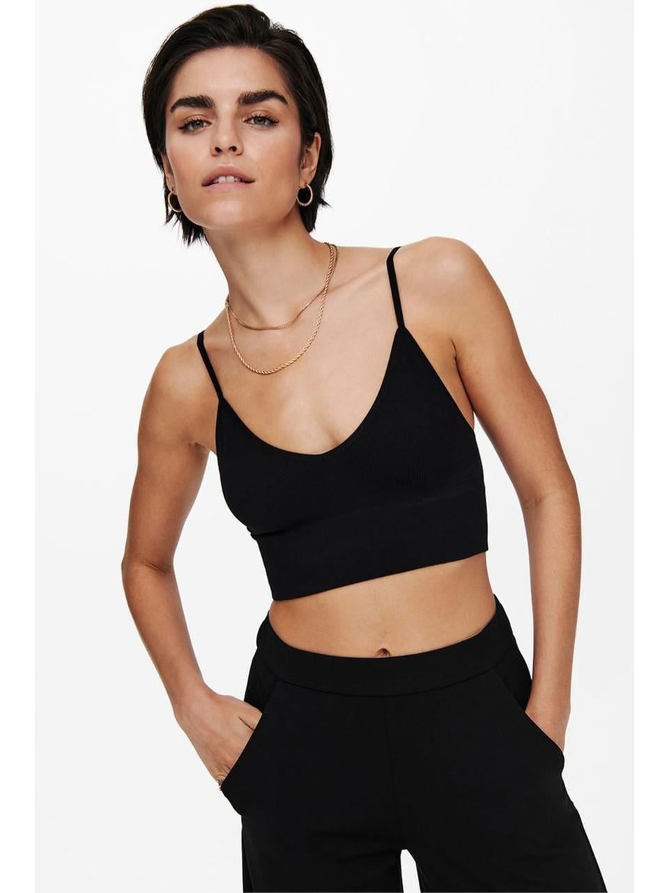 Only Kadın 2'li Büstiyer Askılı Body Crop - 15224945 - Only - 15224945