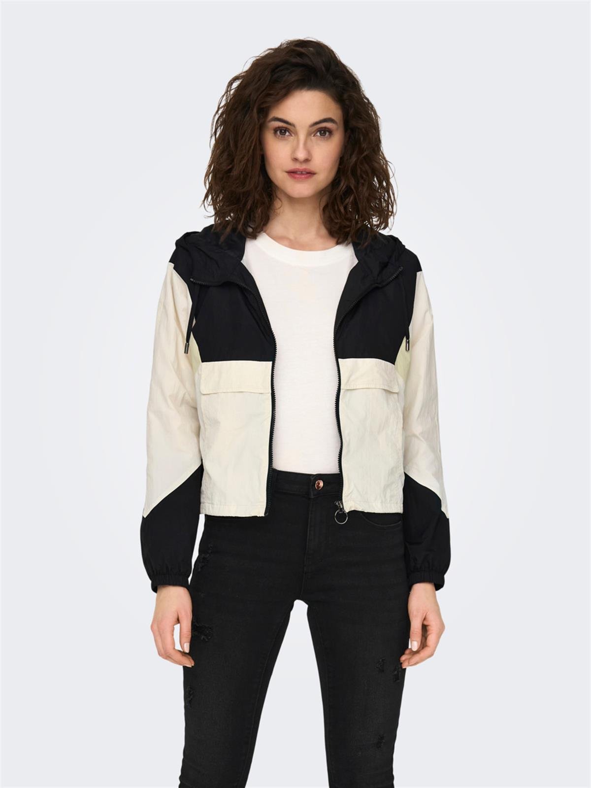 Only Kadın Baharlık Ceket ONLJOSE COLORBLOCK SPRING JACKET 15242436 - Only - 15242436