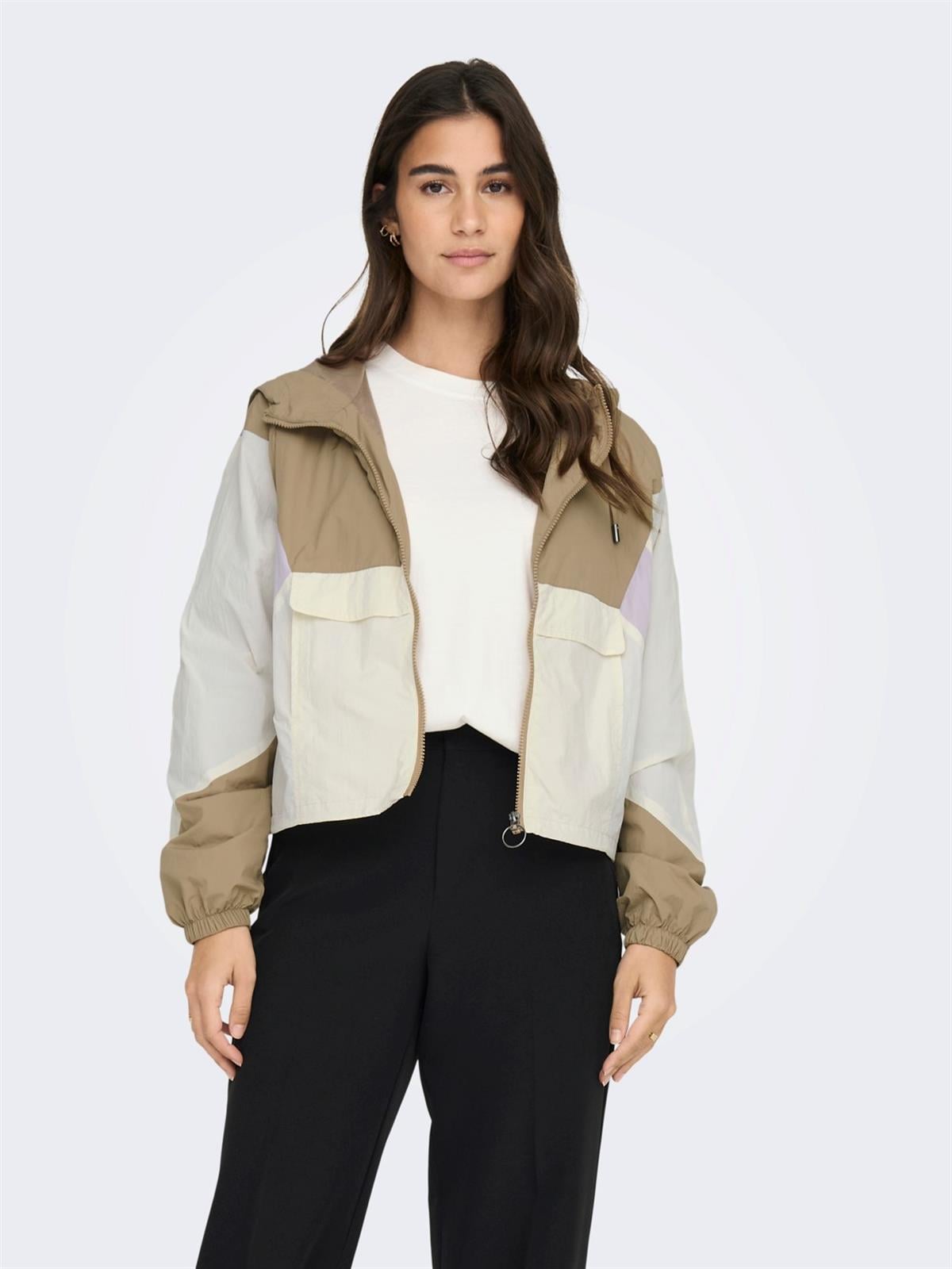 Only Kadın Baharlık Ceket ONLJOSE COLORBLOCK SPRING JACKET 15242436 - Only - 15242436