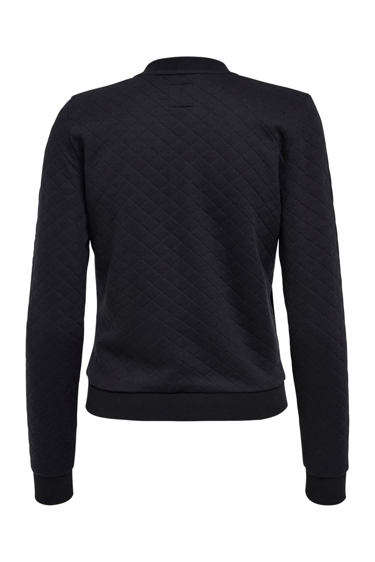 Only Kadın Baharlık Fermuarlı Hırka Sweatshirt - 15131550 - Only - 15131550