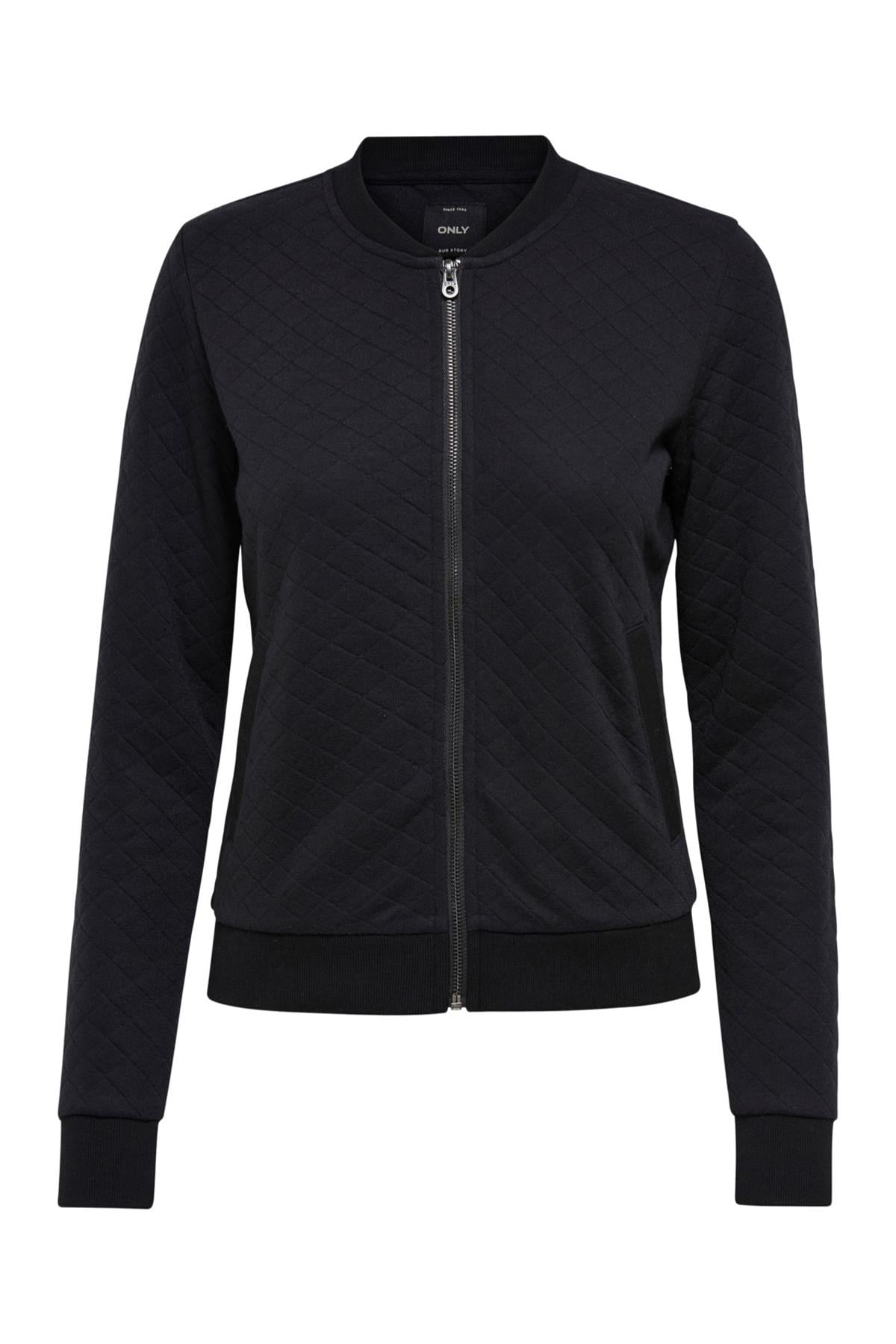 Only Kadın Baharlık Fermuarlı Hırka Sweatshirt - 15131550 - Only - 15131550