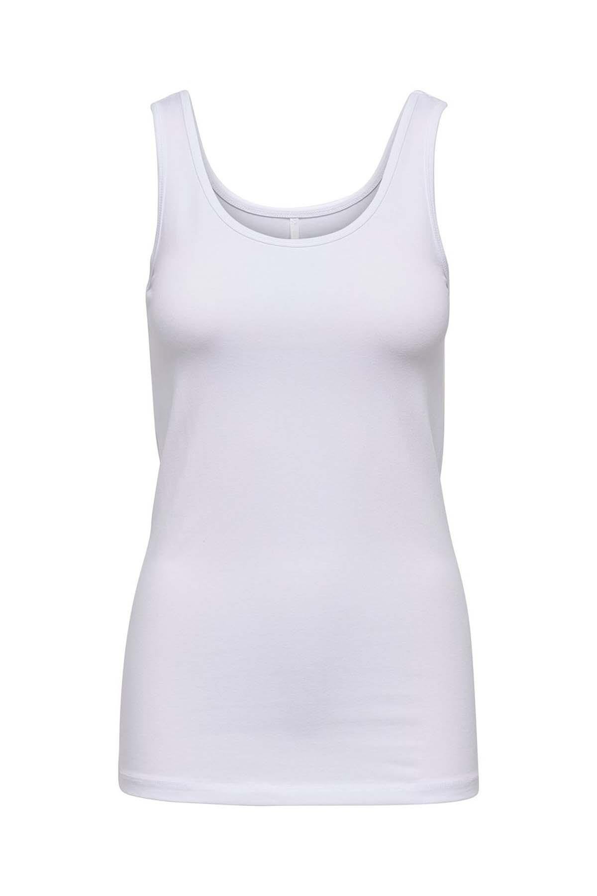 Only Kadın Basic Düz Kolsuz Bluz - 15095808 - Only - 15095808