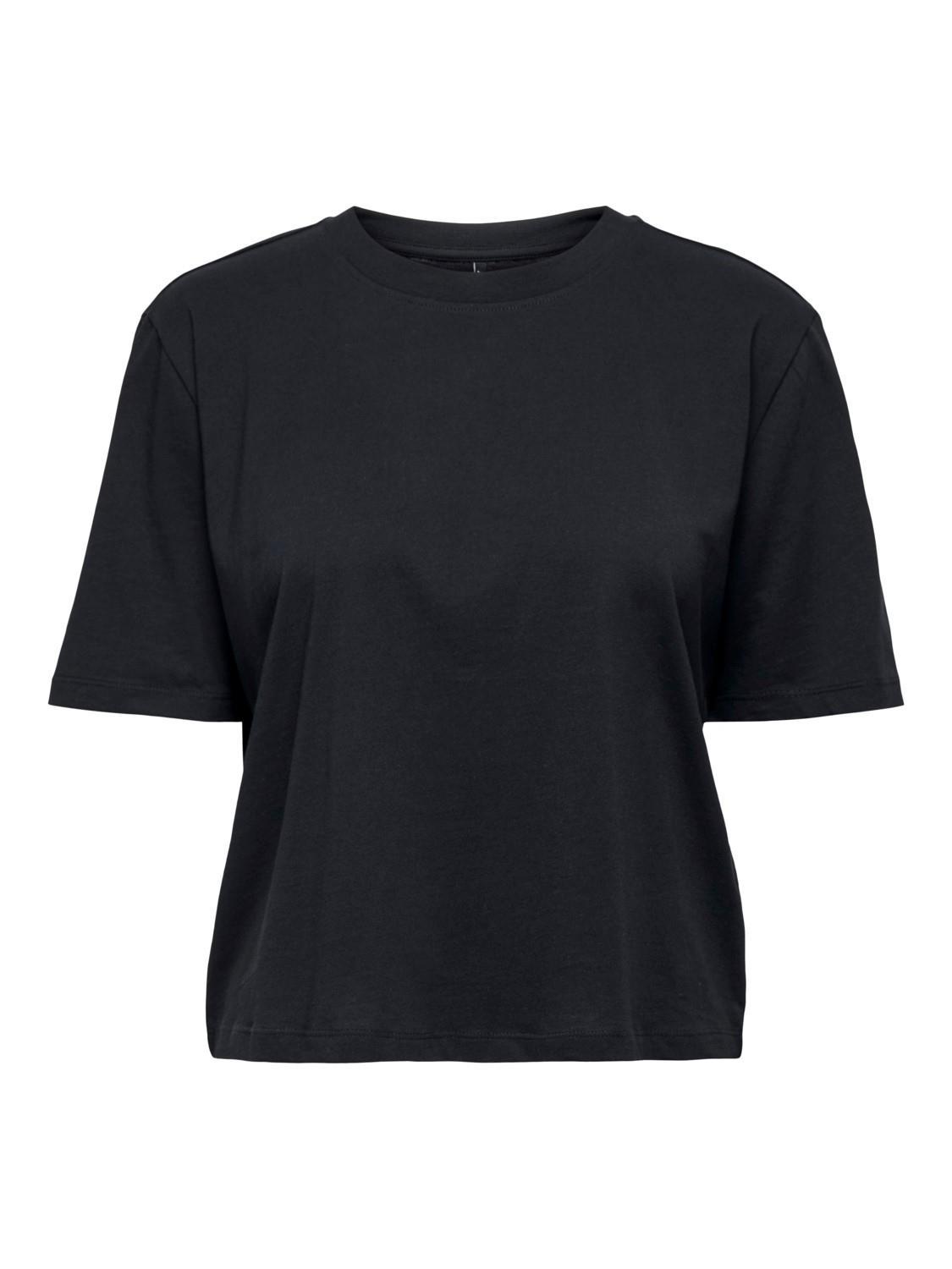 Only Kadın Basic Düz T-shirt Onlmia - 15258548  - Only - 15258548