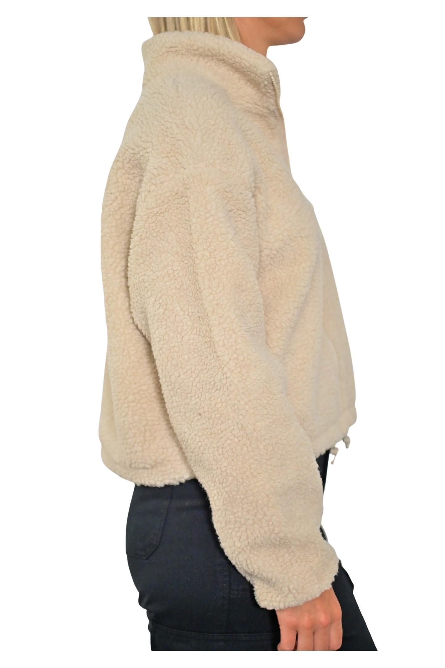Only Kadın Bej Teddy Ceket - 15294363 - Only - 15294363