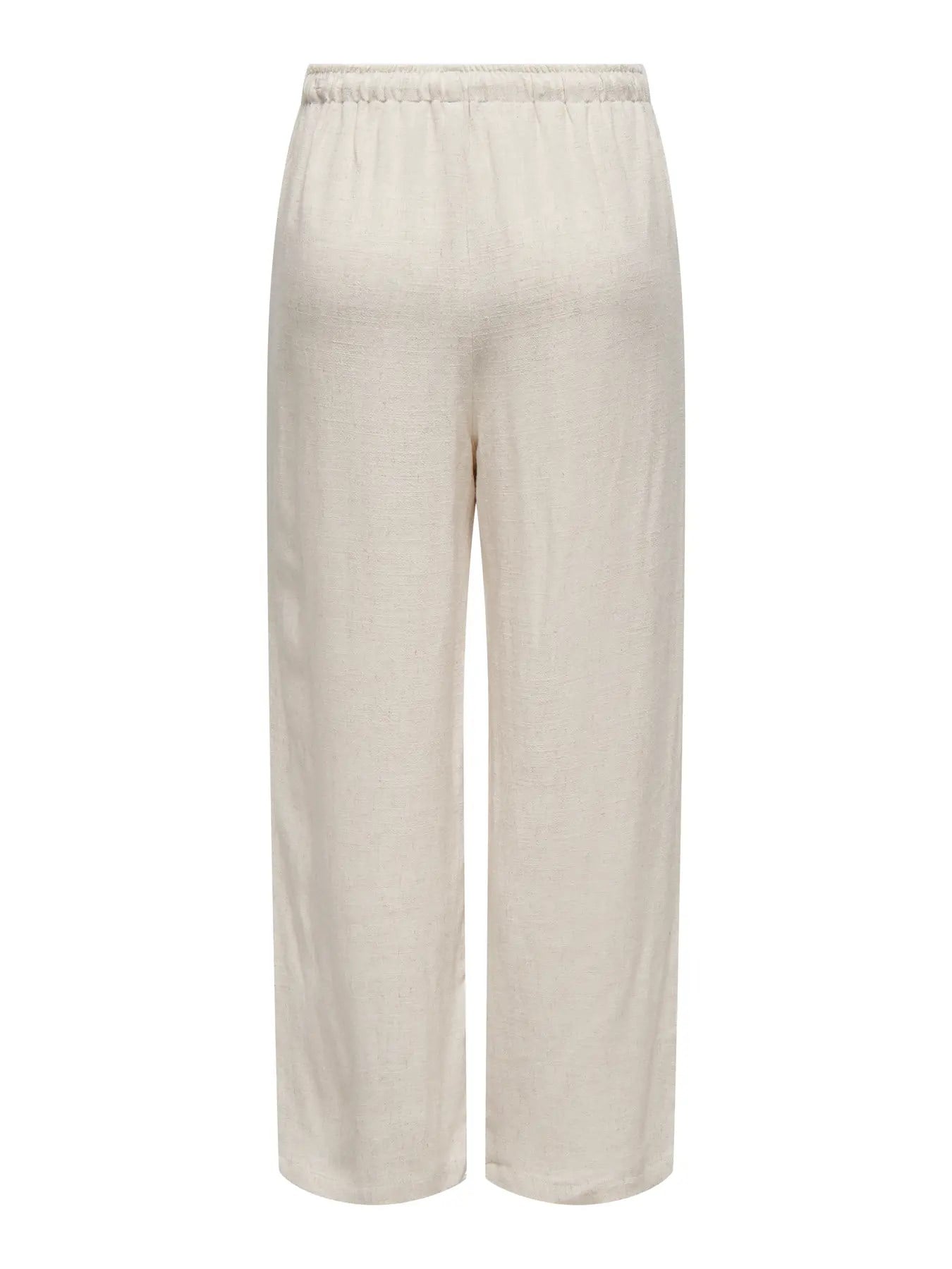 Only Kadın Belden Bağlamalı Bej Pantolon - 15322263 - Only - 15322263