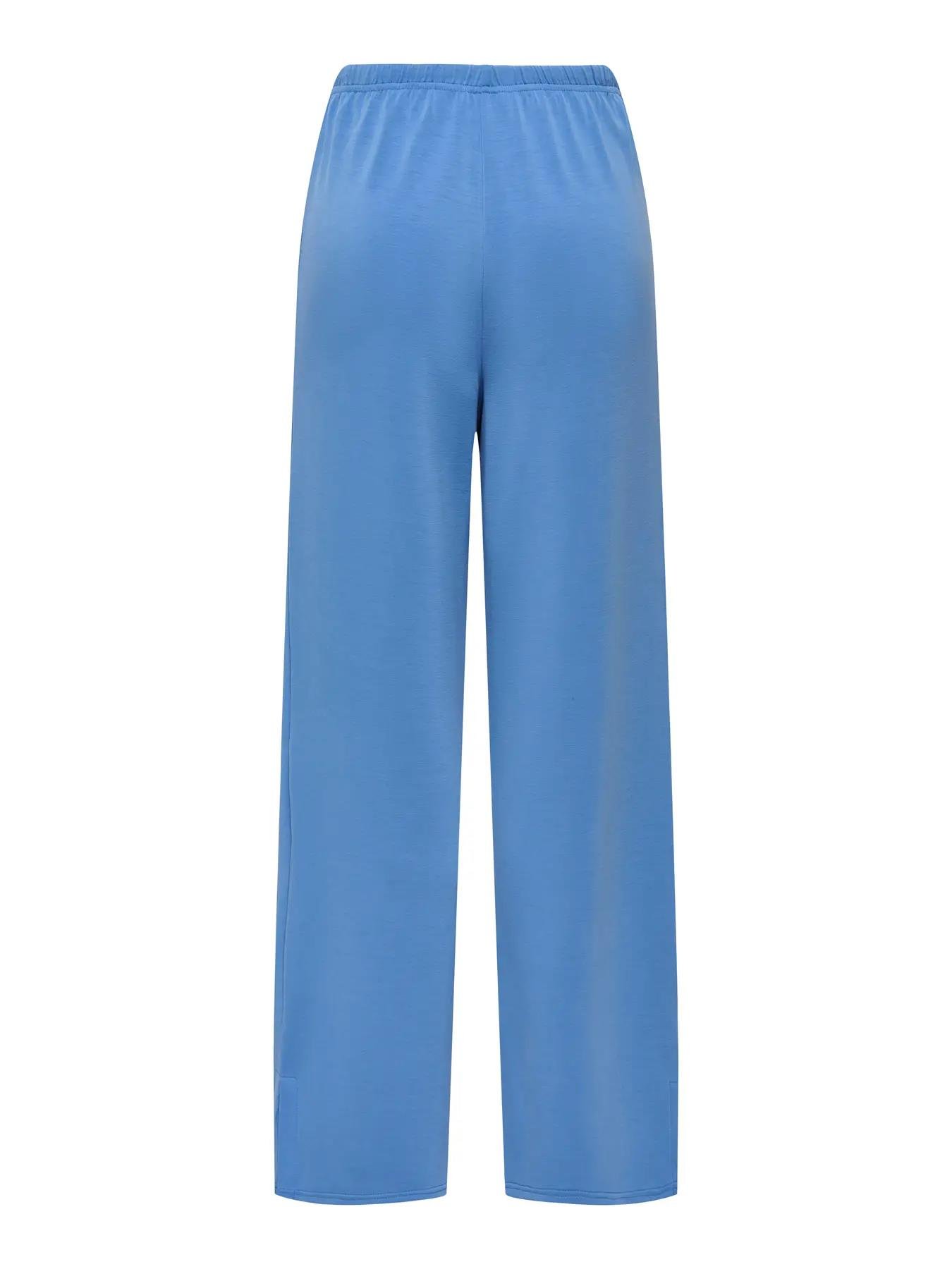 Only Kadın Belden Bağlamalı Mavi Pantolon - 15369156 - Only - 15369156