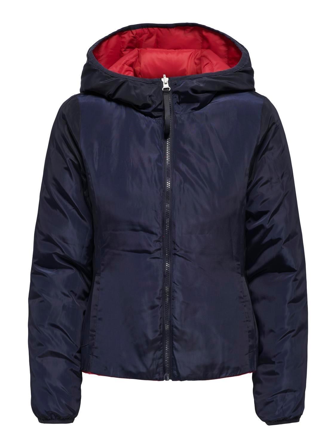 Only Kadın Çift Taraflı Kapüşonlu Şişme Mont - 15322040 - Only - 15322040