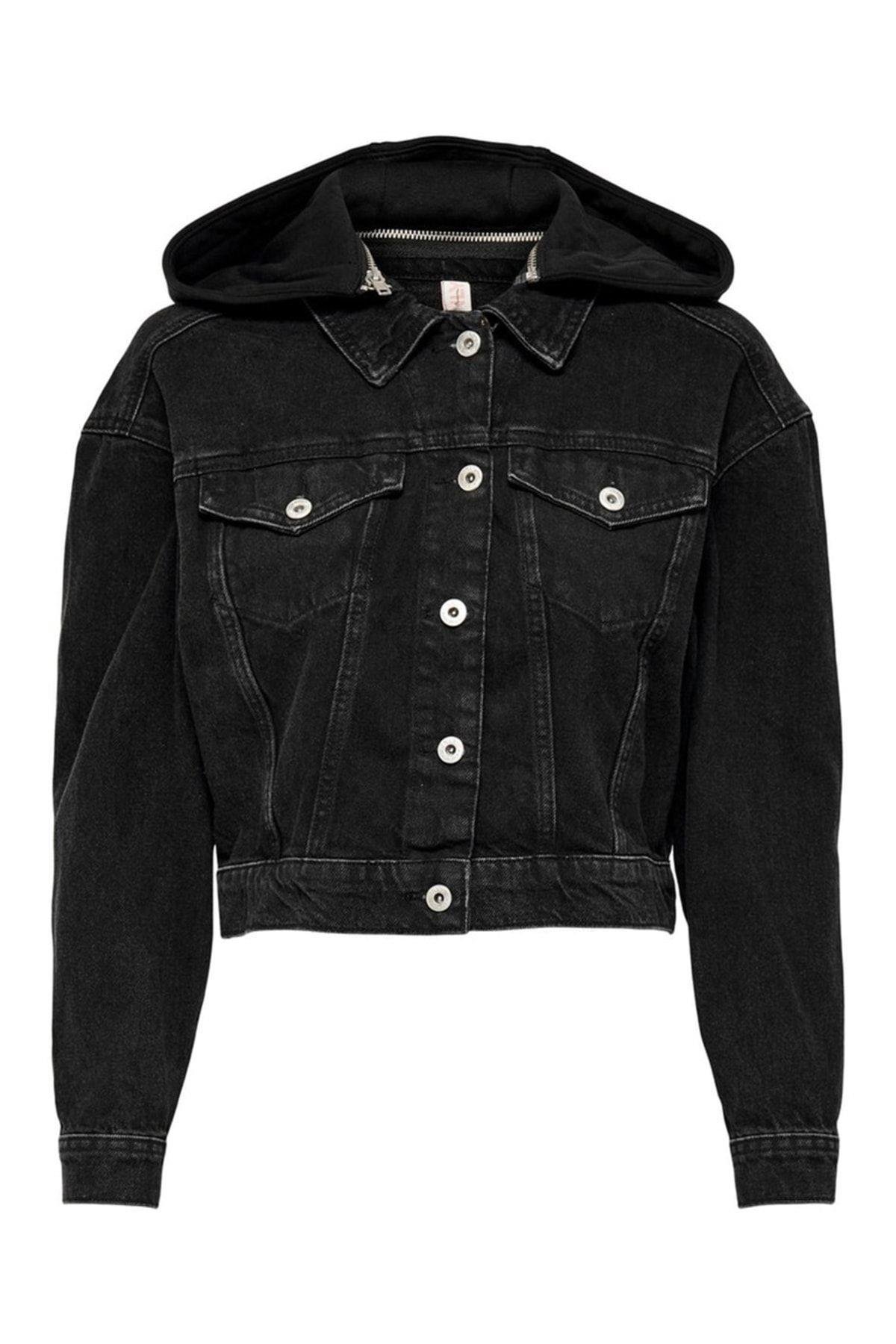 Only Kadın Çıkarılabilen Kapüşonlu Kot Ceket Onlmalibu Jacket - 15262609-00008  - Only - 15262609-00008