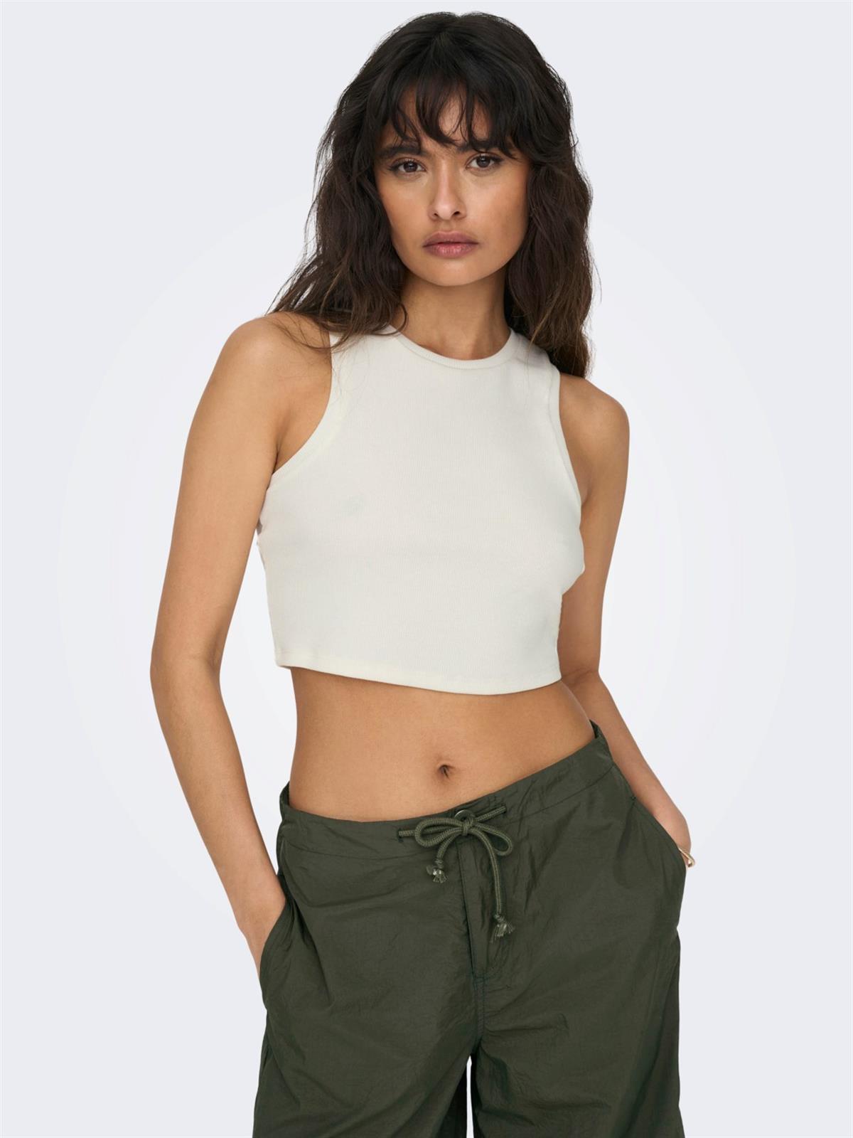 Only Kadın Crop ONLVILMA CROPPED TANK TOP - 15282771 - Only - 15282771