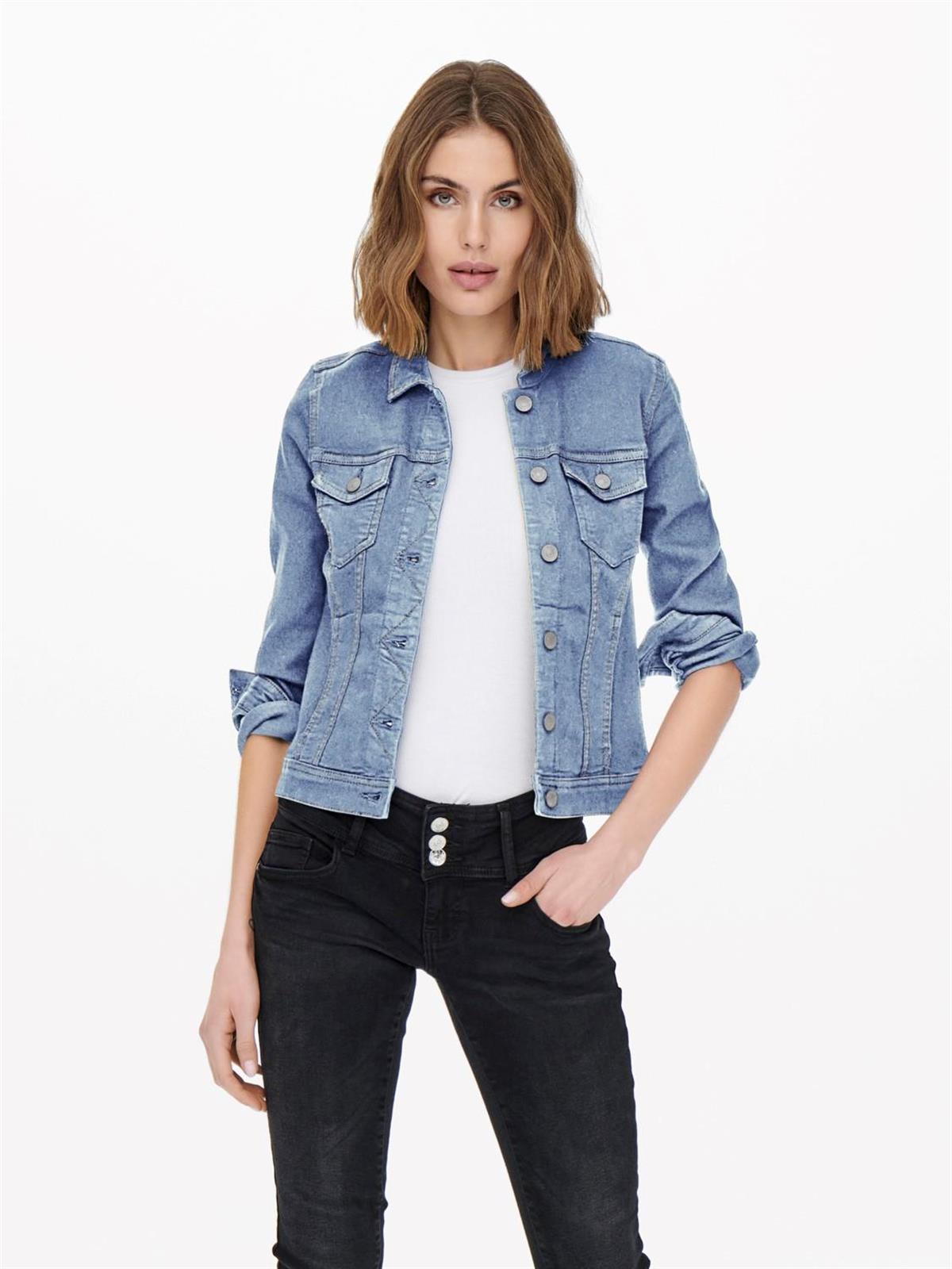 Only Kadın Denim Kot Ceket Onlwonder  Jacket - 15243147 - Only - 15243147
