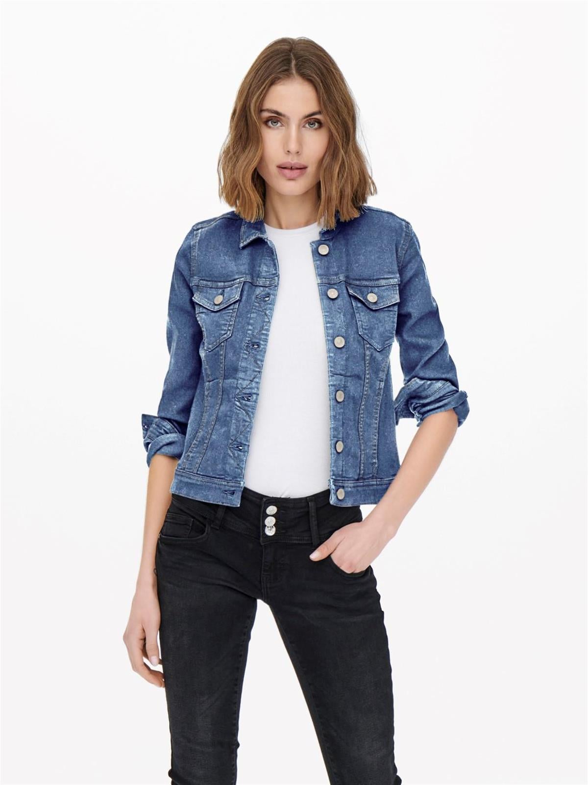 Only Kadın Denim Kot Ceket Onlwonder  Jacket - 15243147 - Only - 15243147