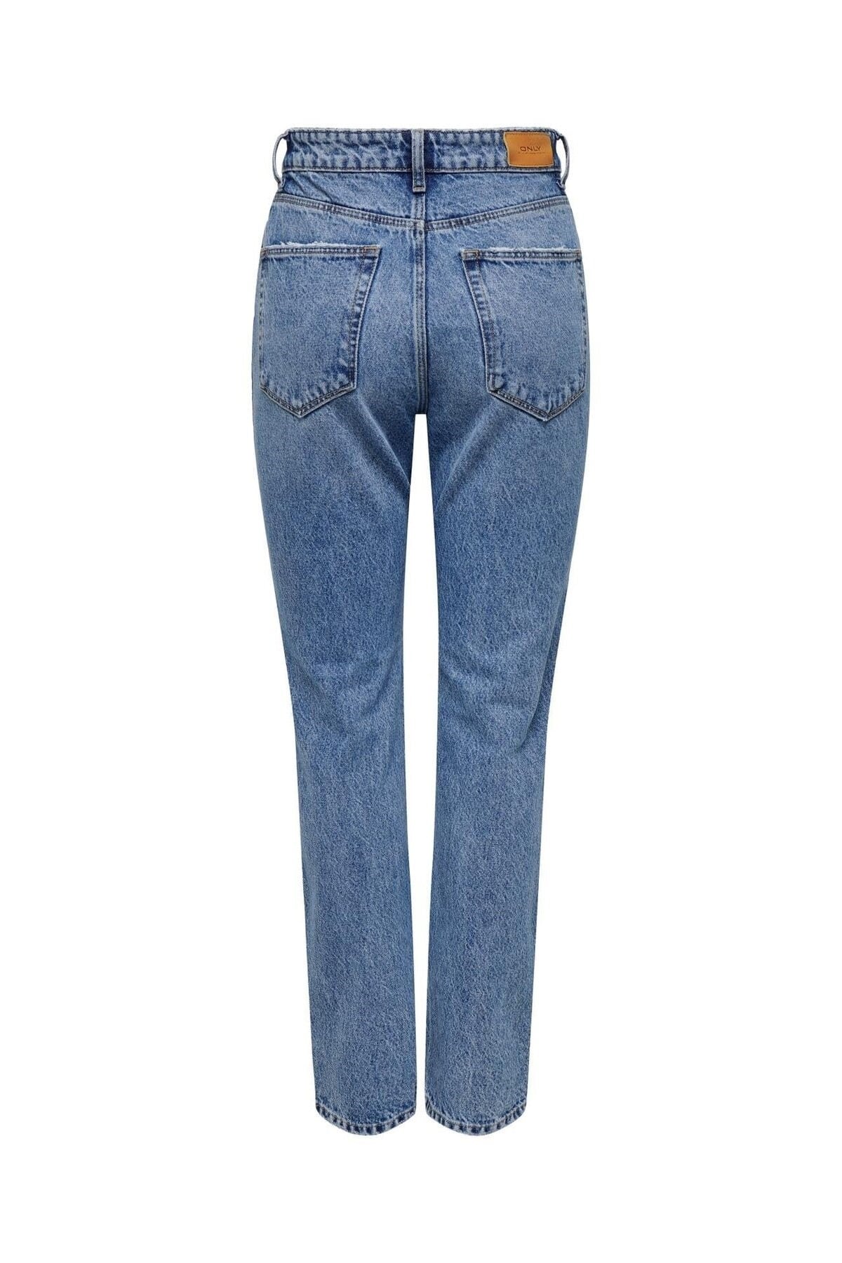 Only Kadın Denim Yüksek Bel Düz Kesim Kot Pantolon - 15311652 - Only - 15311652
