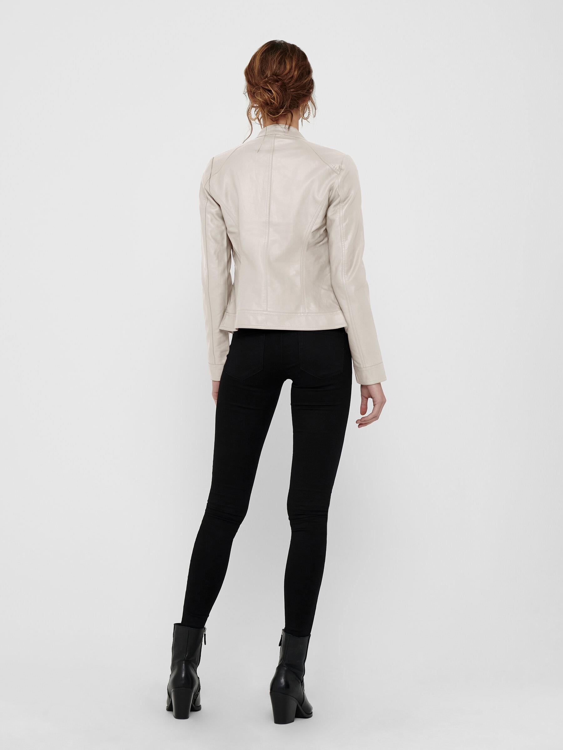 Only Kadın Deri Ceket Onlbandit Faux Leather Biker - 15081400 - Only - 15081400