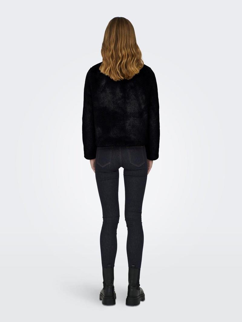 Only Kadın Faux Jacket Peluş Mont - 15295423 - Only - 15295423