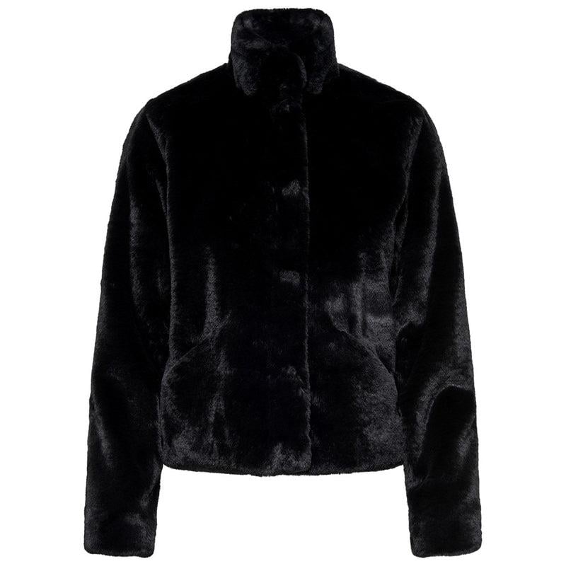 Only Kadın Faux Jacket Peluş Mont - 15295423 - Only - 15295423