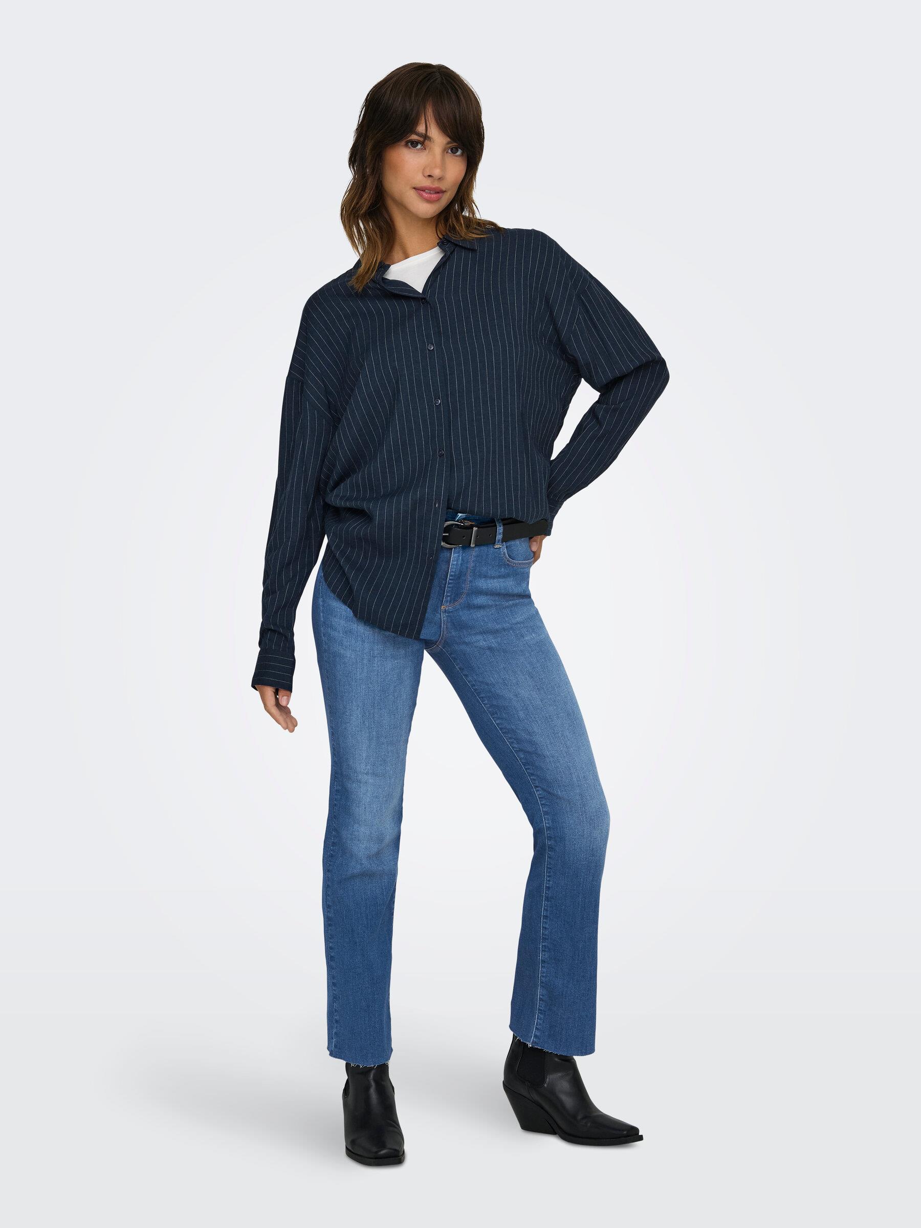 Only Kadın Flared Fit Normal Bel Jean Pantolon - 15340941 - Only - 15340941