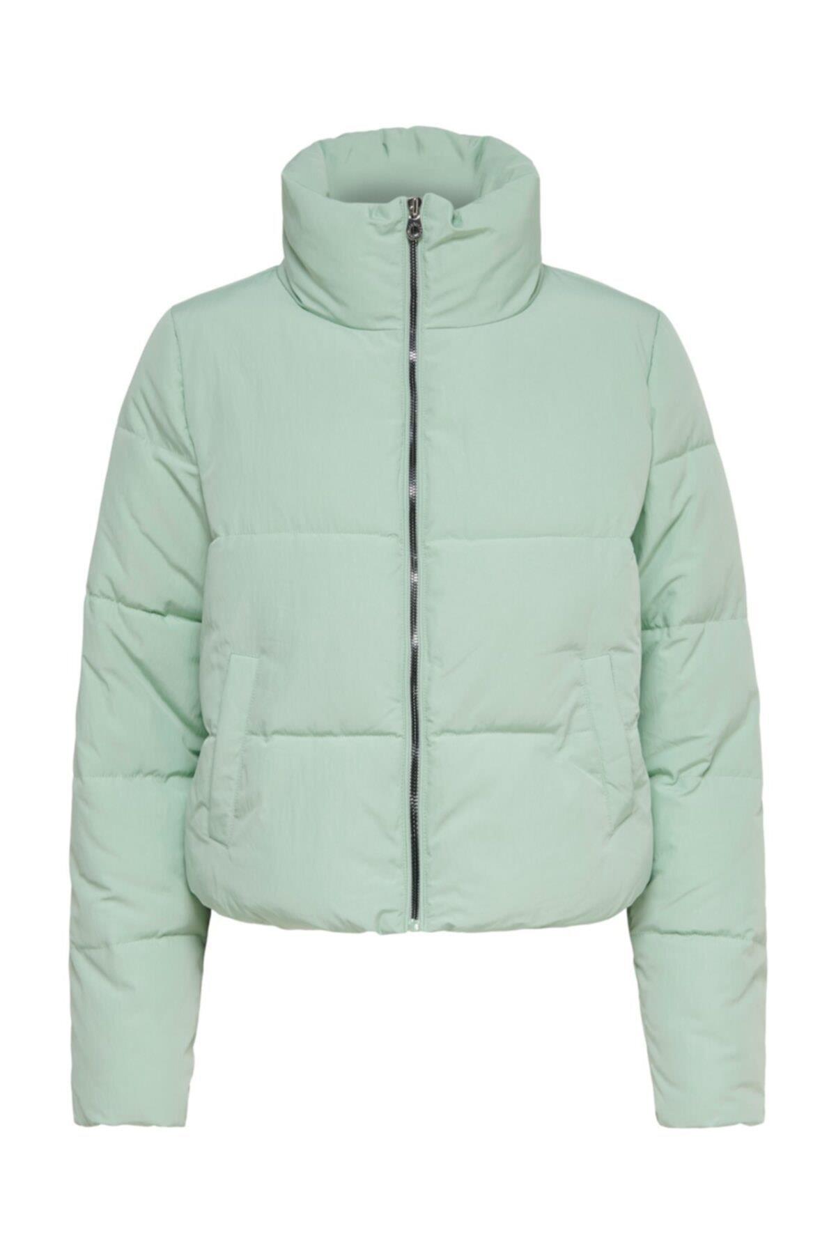 Only Kadın Frosty Green Yeşil Şişme Mont - 15205371 - Only - dop10348875igo