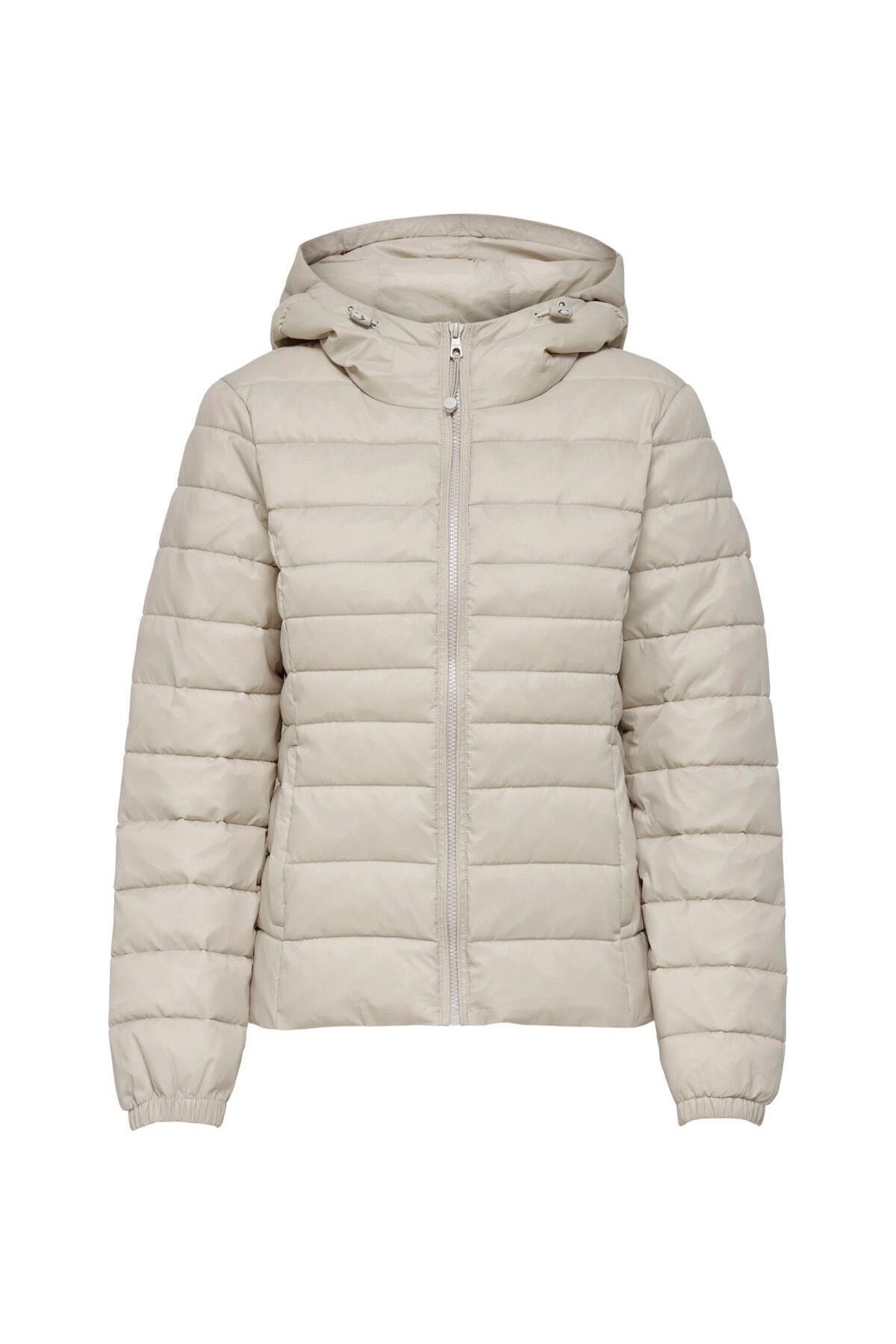 Only Kadın Kapüşonlu İnce Şişme Mont - 15156569  - Only - 15156569