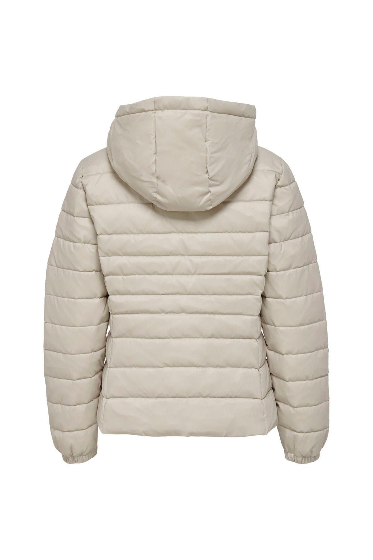 Only Kadın Kapüşonlu İnce Şişme Mont - 15156569  - Only - 15156569