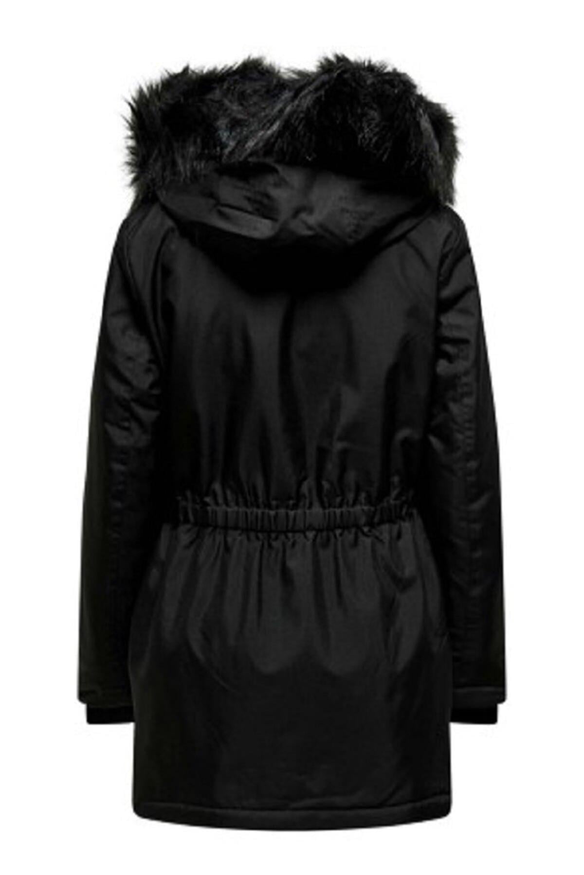 Only Kadın Kapüşonlu Uzun Mont Parka - 15213755 - Only - 15213755