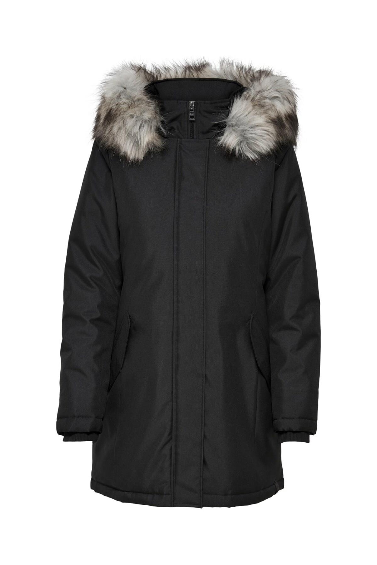 Only Kadın Kapüşonlu Uzun Parka Mont - 15300633 - Only - TYCQXEP4EN169694190328374