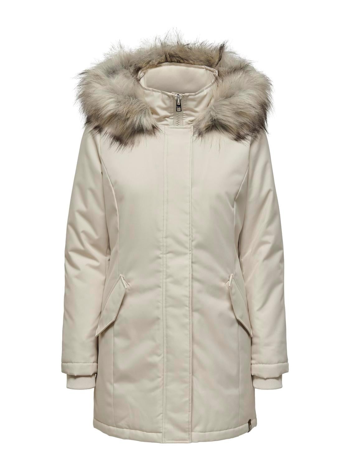 Only Kadın Kapüşonlu Uzun Parka Mont - 15300633 - Only - TYCQXEP4EN169694190328374