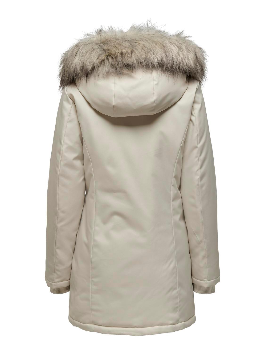 Only Kadın Kapüşonlu Uzun Parka Mont - 15300633 - Only - TYCQXEP4EN169694190328374