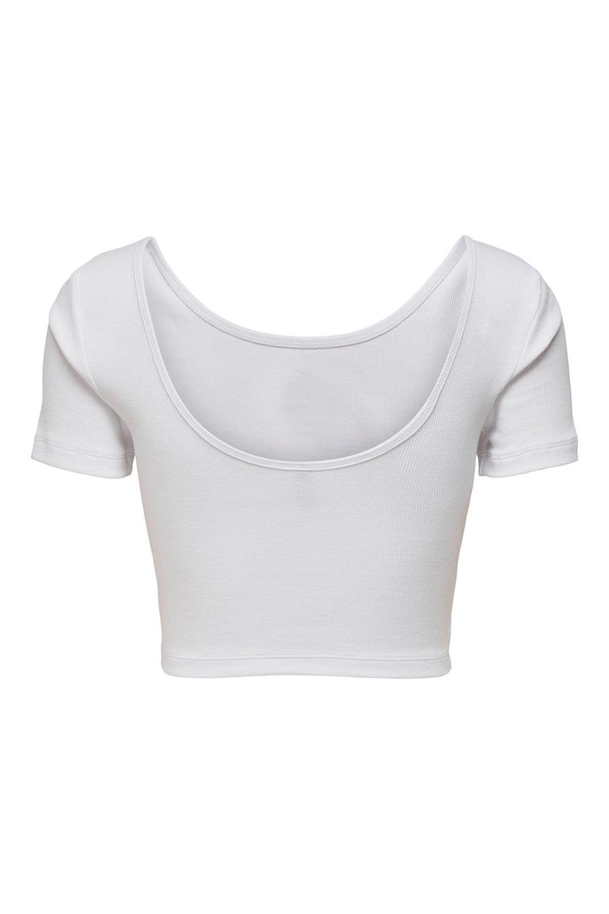 Only Kadın Kısa Crop Top Short - 15235303 - Only - 15235303