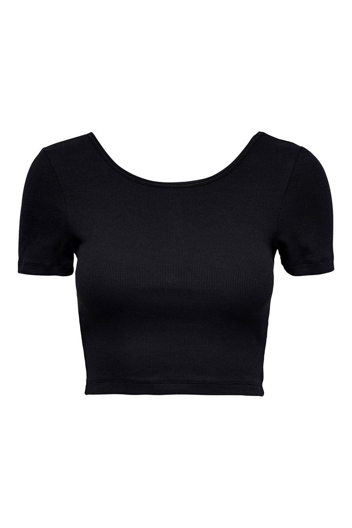 Only Kadın Kısa Crop Top Short - 15235303 - Only - 15235303