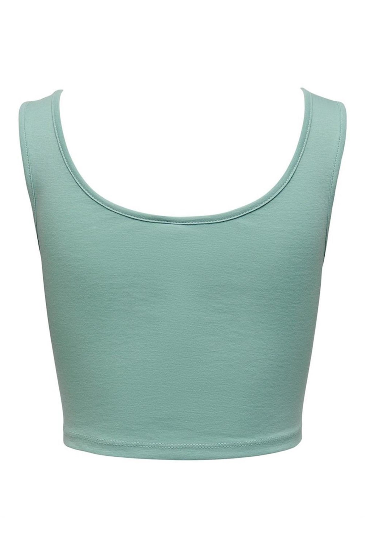 Only Kadın Kısa Cropped Top Yeşil - 15240303 - Only - 15240303-1