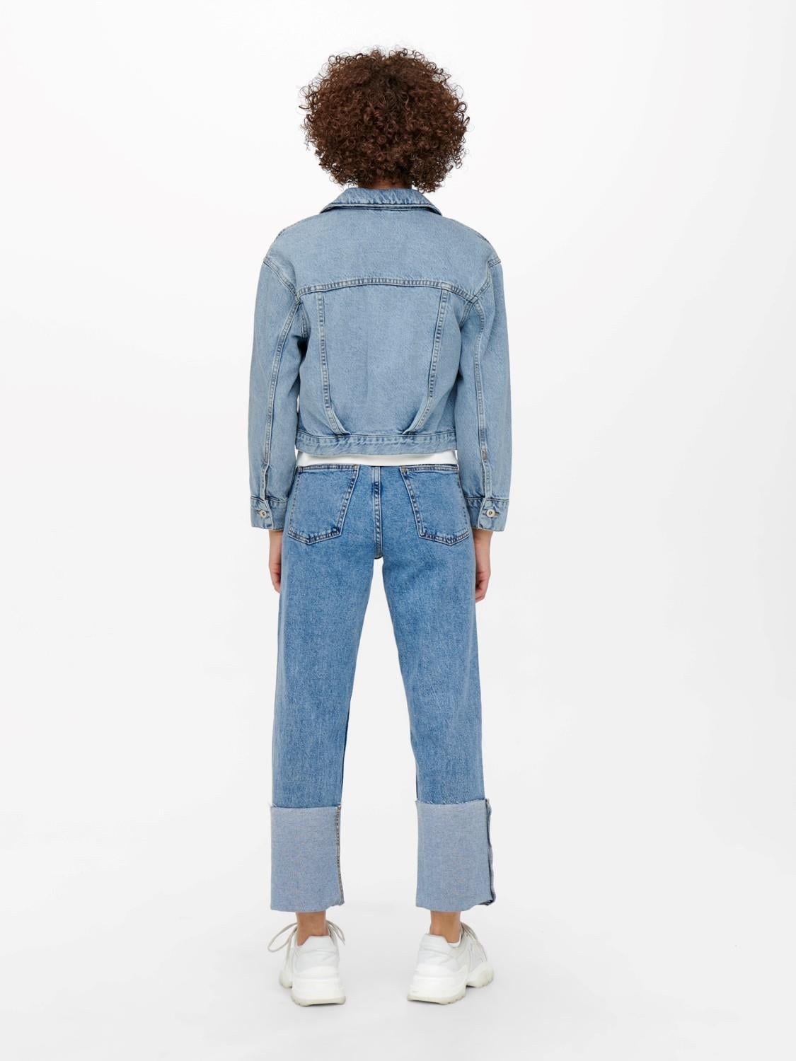 Only Kadın Kot Ceket ONLJAGGER PLEAT DNM JACKET 15246727 - Only - 15246727