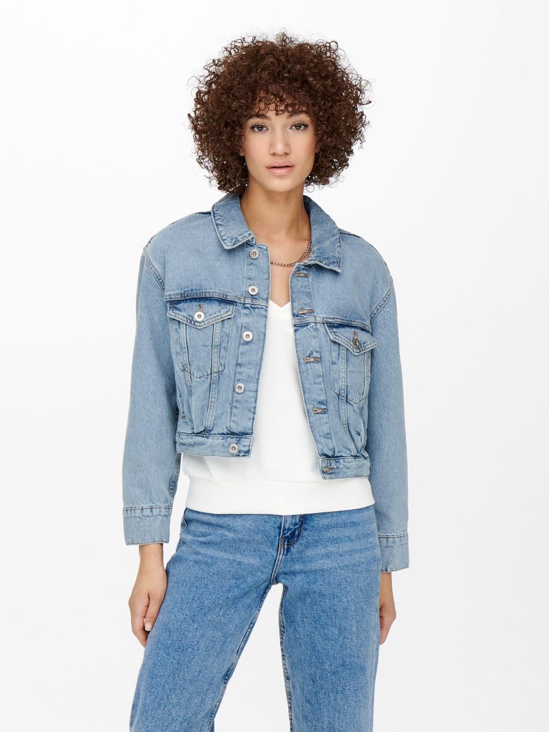 Only Kadın Kot Ceket ONLJAGGER PLEAT DNM JACKET 15246727 - Only - 15246727