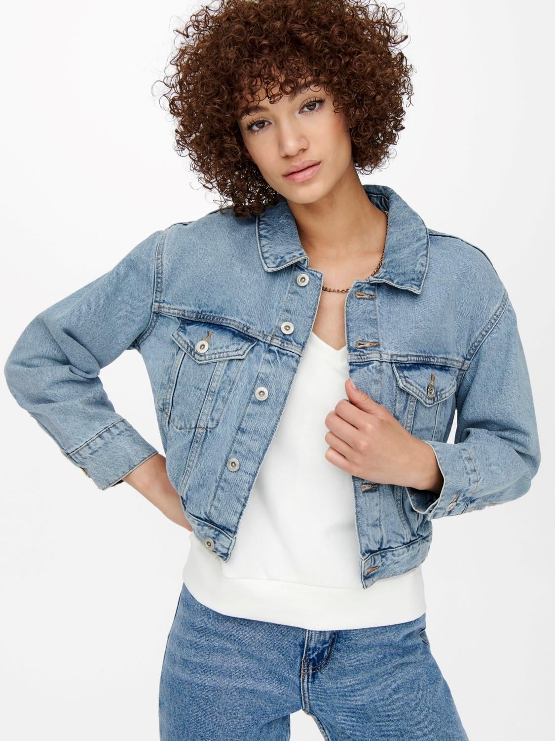 Only Kadın Kot Ceket ONLJAGGER PLEAT DNM JACKET 15246727 - Only - 15246727