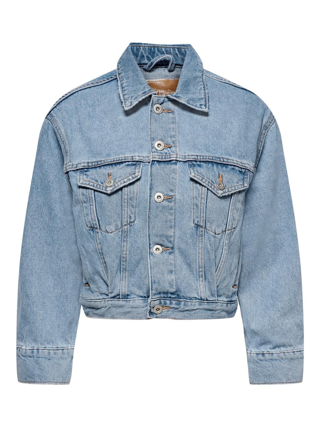 Only Kadın Kot Ceket ONLJAGGER PLEAT DNM JACKET 15246727 - Only - 15246727