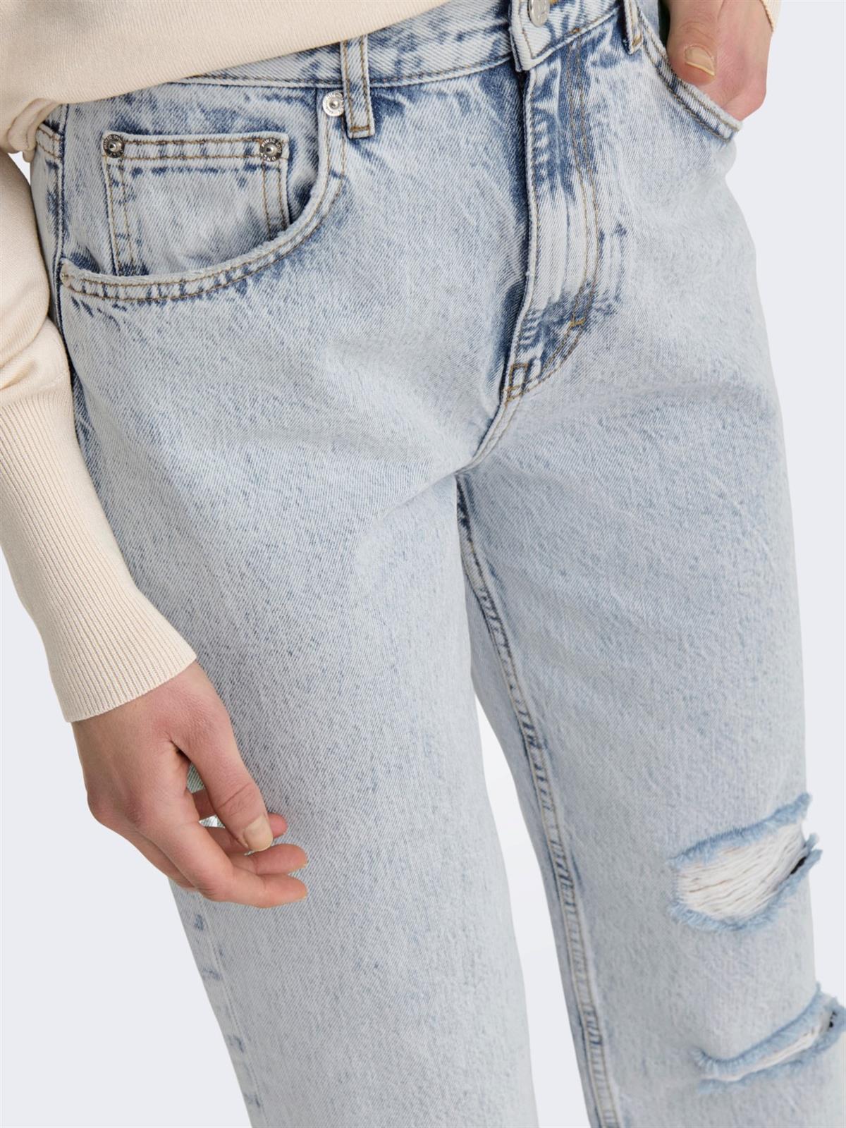 Only Kadın Kot Pantolon ONLROBYN STR LONGER ANK DNM DOT15263534 - Only - 15263534