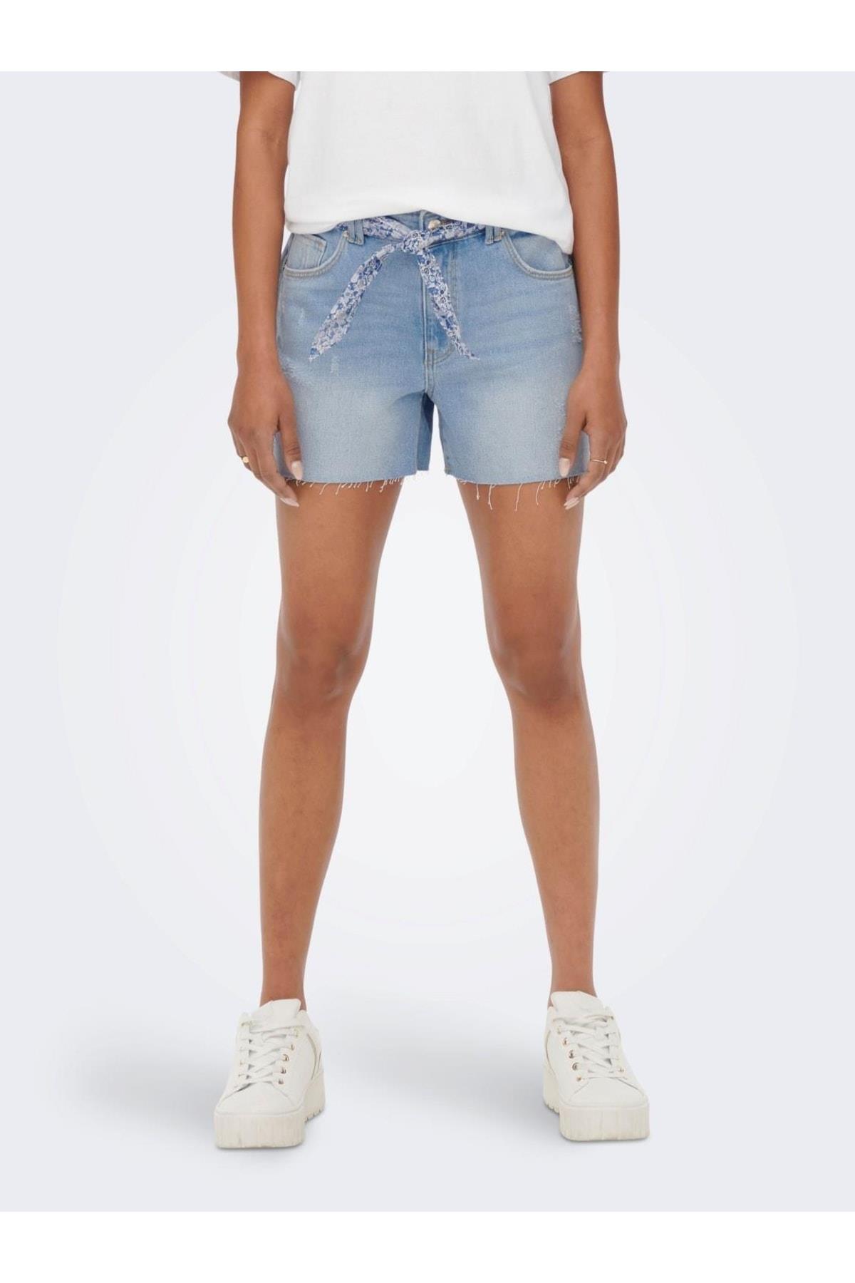 Only Kadın Kot Şort Onlhazel Denim -15255673 - Only - 15255673