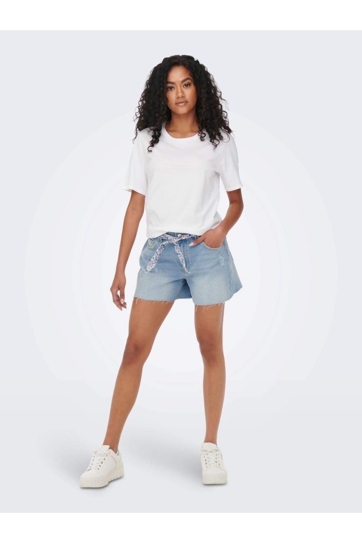 Only Kadın Kot Şort Onlhazel Denim -15255673 - Only - 15255673