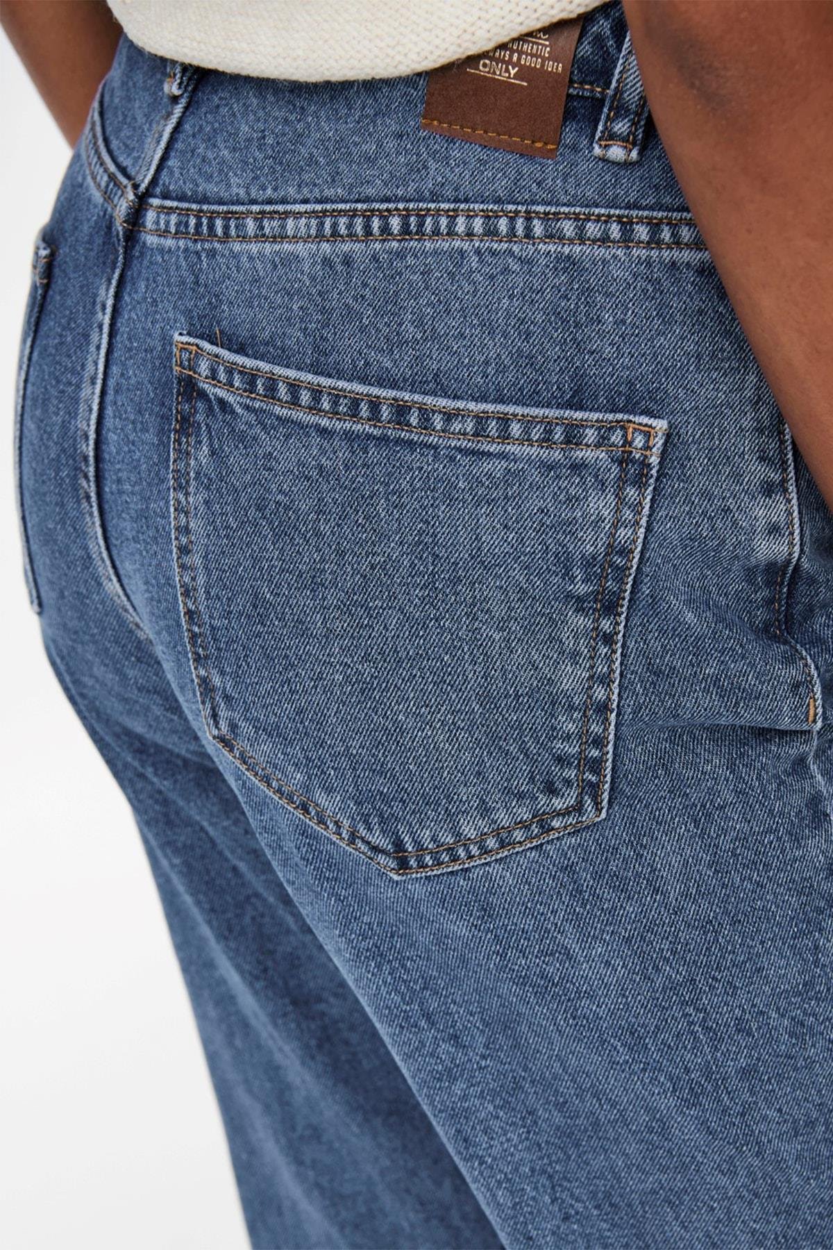 Only Kadın Mom Jeans Onljagger Kot Pantolon15242370 - Only - 15242370